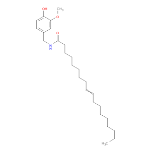 9-Octadecenamide,N-[(4-hydroxy-3-methoxyphenyl)methyl]-