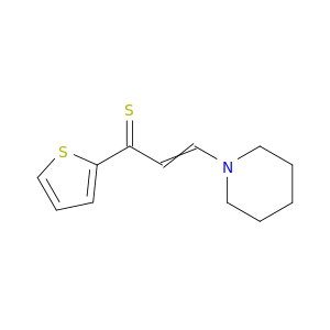2-Propene-1-thione, 3-(1-piperidinyl)-1-(2-thienyl)-