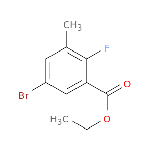 Ethyl 5-bromo-2-fluoro-3-methylbenzoate