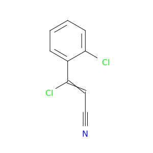 2-Propenenitrile, 3-chloro-3-(2-chlorophenyl)-