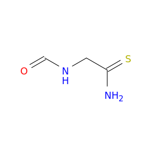 Ethanethioamide, 2-(formylamino)-
