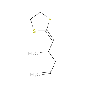 1,3-Dithiolane, 2-(2-methyl-4-pentenylidene)-