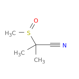 Propanenitrile,2-methyl-2-(methylsulfinyl)-