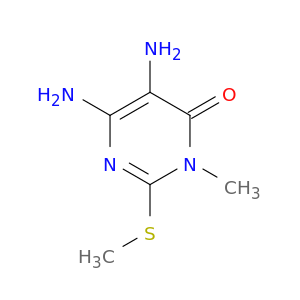 5,6-二氨基-3-甲基-2-(甲硫基)嘧啶-4(3H)-酮