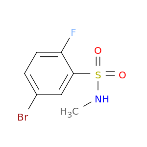 5-Bromo-2-fluoro-N-methylbenzenesulfonamide