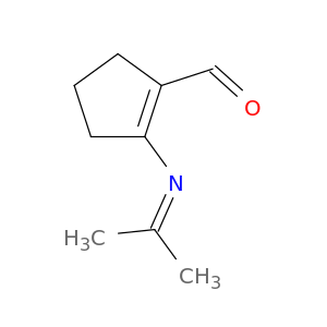 1-Cyclopentene-1-carboxaldehyde,2-[(1-methylethylidene)amino]-