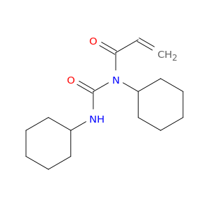 2-Propenamide, N-cyclohexyl-N-[(cyclohexylamino)carbonyl]-