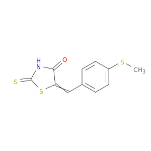 (5E)-5-[(4-甲基硫基苯基)亚甲基]-2-硫代-四氢噻唑-4-酮