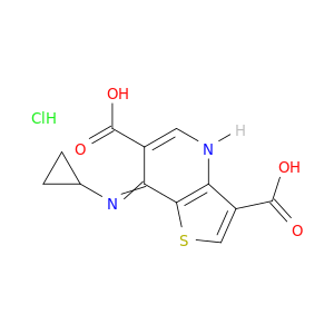 7-(Cyclopropylamino)Thieno[3,2-B]Pyridine-3,6-Dicarboxylic Acid Hydrochloride