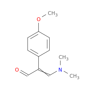 3-(dimethylamino)-2-(4-methoxyphenyl)prop-2-enal
