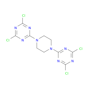 1,3,5-Triazine, 2,2'-(1,4-piperazinediyl)bis[4,6-dichloro-
