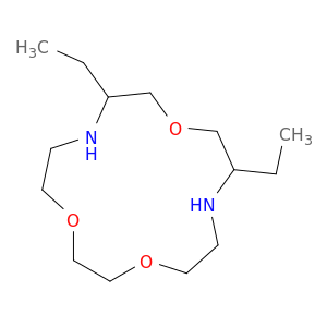 1,4,10-Trioxa-7,13-diazacyclopentadecane, 8,12-diethyl-