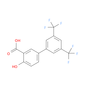 [1,1'-Biphenyl]-3-carboxylicacid, 4-hydroxy-3',5'-bis(trifluoromethyl)-