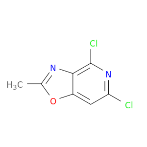 Oxazolo[4,5-c]pyridine, 4,6-dichloro-2-methyl-