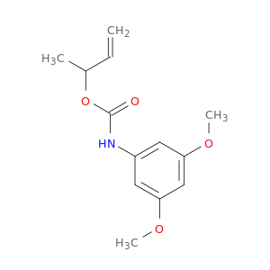 Carbamic acid, (3,5-dimethoxyphenyl)-, 1-methyl-2-propenyl ester
