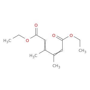 2,4-Hexadienedioic acid, 3,4-dimethyl-, diethyl ester