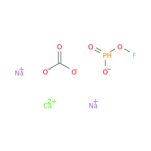 Carbonic acid, calcium salt (1:1), mixt. with disodium phosphorofluoridate