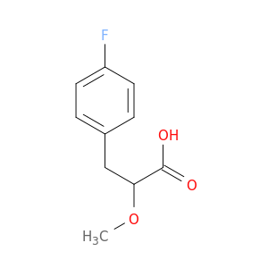 3-(4-fluorophenyl)-2-methoxypropanoic Acid