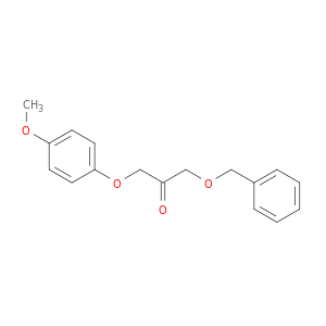 2-Propanone, 1-(4-methoxyphenoxy)-3-(phenylmethoxy)-