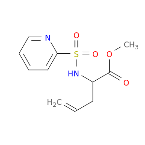 4-Pentenoic acid, 2-[(2-pyridinylsulfonyl)amino]-, methyl ester