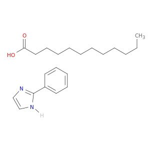 Dodecanoic acid, compd. with 2-phenyl-1H-imidazole