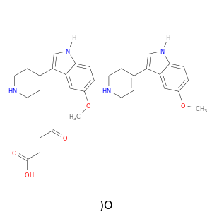 5-甲氧基-3-(1,2,5,6-四氢-4-吡啶基)-1H-吲哚半琥珀酸盐