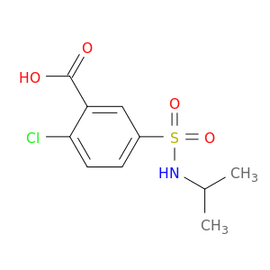 2-Chloro-5-(N-isopropylsulfamoyl)benzoic acid