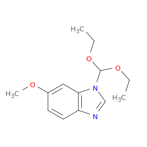 1H-Benzimidazole, 1-(diethoxymethyl)-6-methoxy-