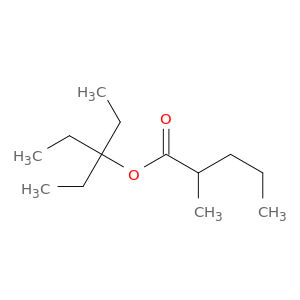 Pentanoic acid, 2-methyl-, 1,1-diethylpropyl ester