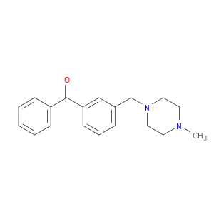 3-(4-METHYLPIPERAZIN-1-YLMETHYL)BENZOPHENONE