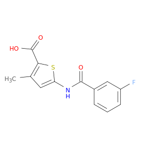 5-(3-Fluorobenzamido)-3-Methylthiophene-2-Carboxylic Acid