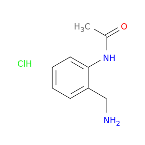 N-[2-(aminomethyl)phenyl]acetamide hydrochloride
