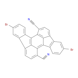1,8-Rubicenedicarbonitrile, 5,12-dibromo-