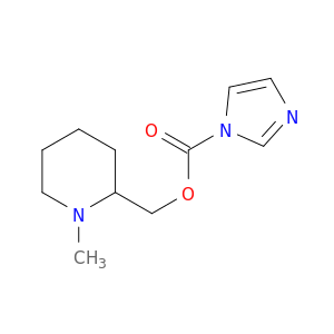 1H-Imidazole-1-carboxylicacid, (1-methyl-2-piperidinyl)methyl ester