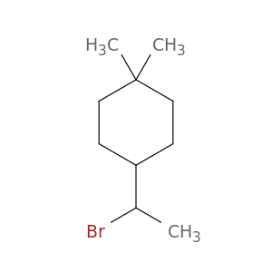4-(1-bromoethyl)-1,1-dimethylcyclohexane