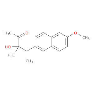 2-Pentanone, 3-hydroxy-4-(6-methoxy-2-naphthalenyl)-3-methyl-