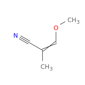2-Propenenitrile, 3-methoxy-2-methyl-