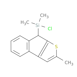 Silane, chlorodimethyl(2-methyl-8H-indeno[2,1-b]thien-8-yl)-