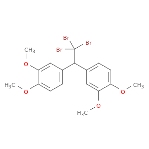 Benzene, 1,1'-(2,2,2-tribromoethylidene)bis[3,4-dimethoxy-