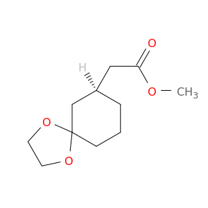 1,4-Dioxaspiro[4.5]decane-7-acetic acid, methyl ester, (7S)-