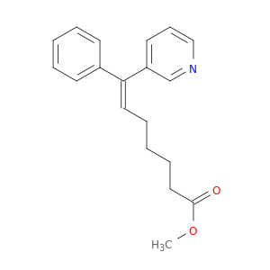 6-Heptenoic acid, 7-phenyl-7-(3-pyridinyl)-, methyl ester, (Z)-