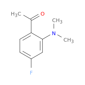 1-[2-(dimethylamino)-4-fluorophenyl]ethan-1-one