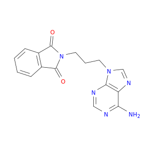 1H-Isoindole-1,3(2H)-dione,2-[3-(6-amino-9H-purin-9-yl)propyl]-