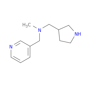 methyl(pyridin-3-ylmethyl)(pyrrolidin-3-ylmethyl)amine
