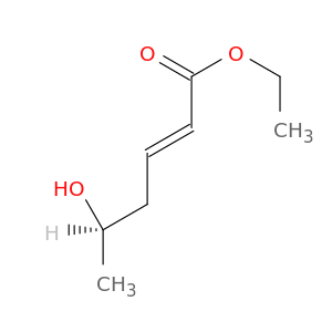 2-Hexenoic acid, 5-hydroxy-, ethyl ester, (2E,5R)-