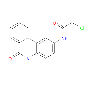 Acetamide, 2-chloro-N-(5,6-dihydro-6-oxo-2-phenanthridinyl)-