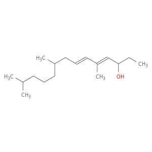 4,6-Tetradecadien-3-ol, 5,9,13-trimethyl-, (E,E)-
