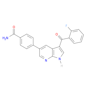 Benzamide, 4-[3-(2-fluorobenzoyl)-1H-pyrrolo[2,3-b]pyridin-5-yl]-