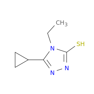 5-环丙基-4-乙基-4H-1,2,4-三唑-3-硫醇