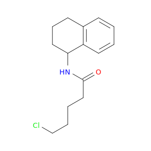 Pentanamide, 5-chloro-N-(1,2,3,4-tetrahydro-1-naphthalenyl)-